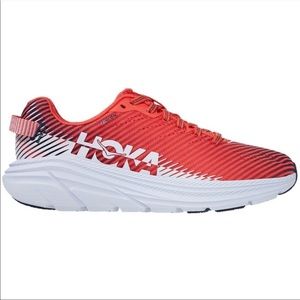 Hoka One One Rincon 2 Running Shoes Fiesta Turkish White, size 7.5